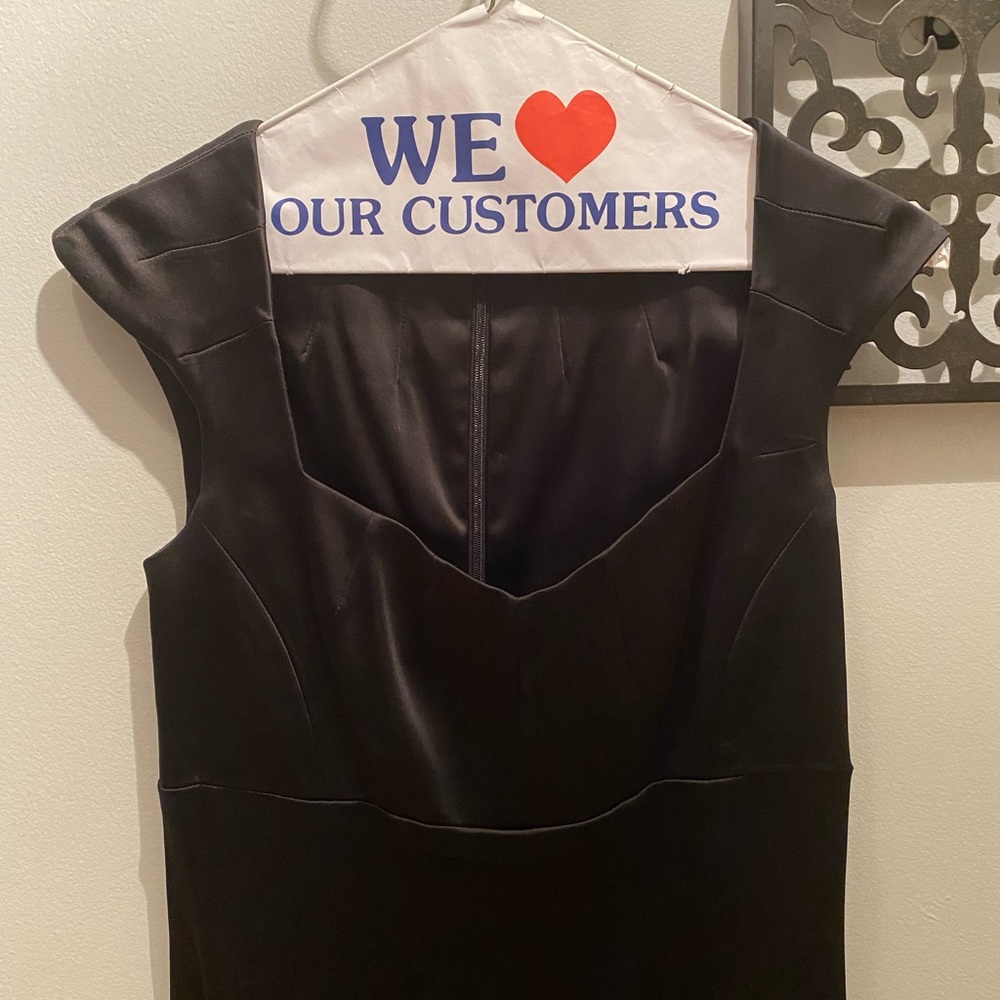 Calvin Klein Sleeveless Evening Dress, Black, Size 2